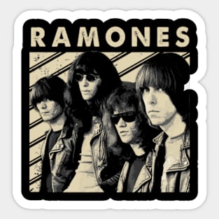 Classic Art Rock Band Sticker
